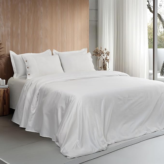 400TC Bamboo Cotton King Size Bedsheet